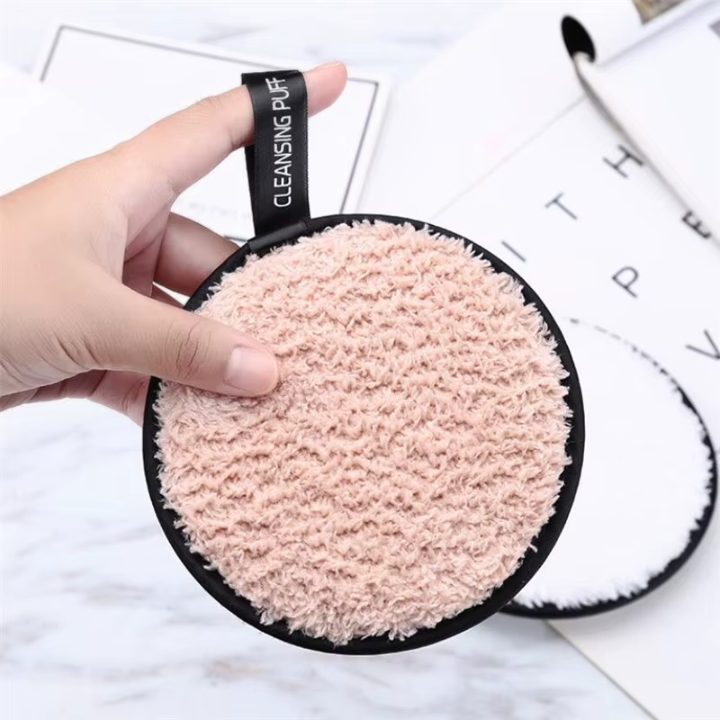Tampons en microfibre pour le démaquillage du visage