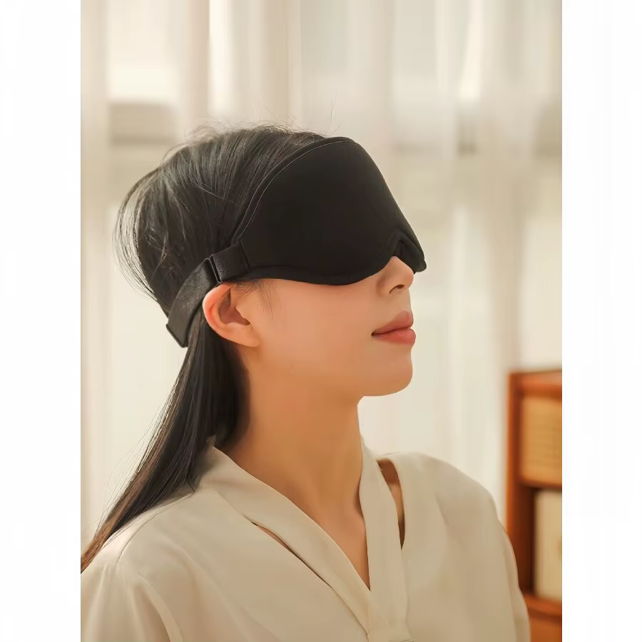 Masque pour les yeux tridimensionnel 3D pour dormir et ombrer