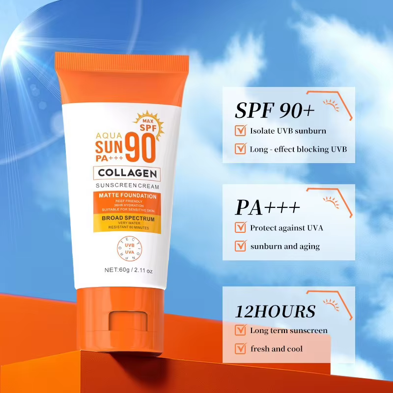 Lotion solaire SPF90+, protection UV estivale