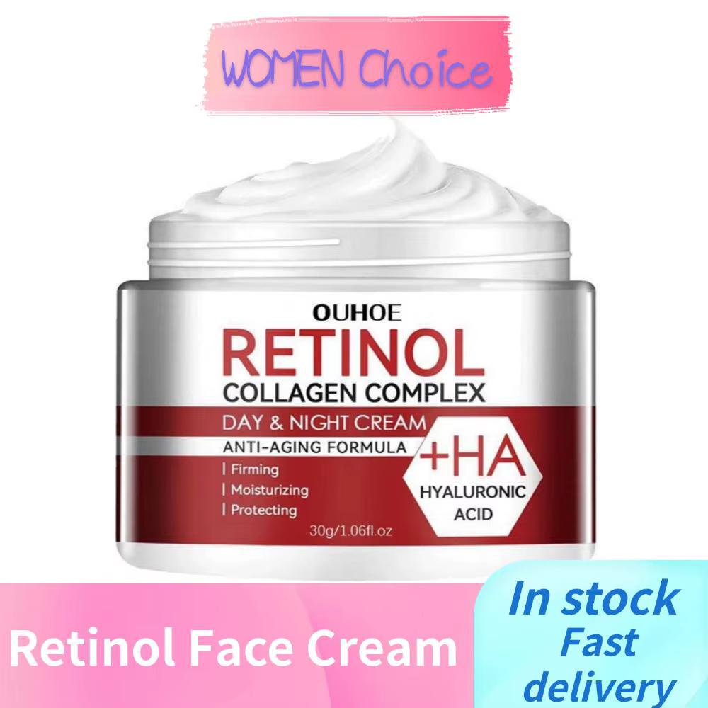 Crème hydratante anti-rides pour le visage au rétinol