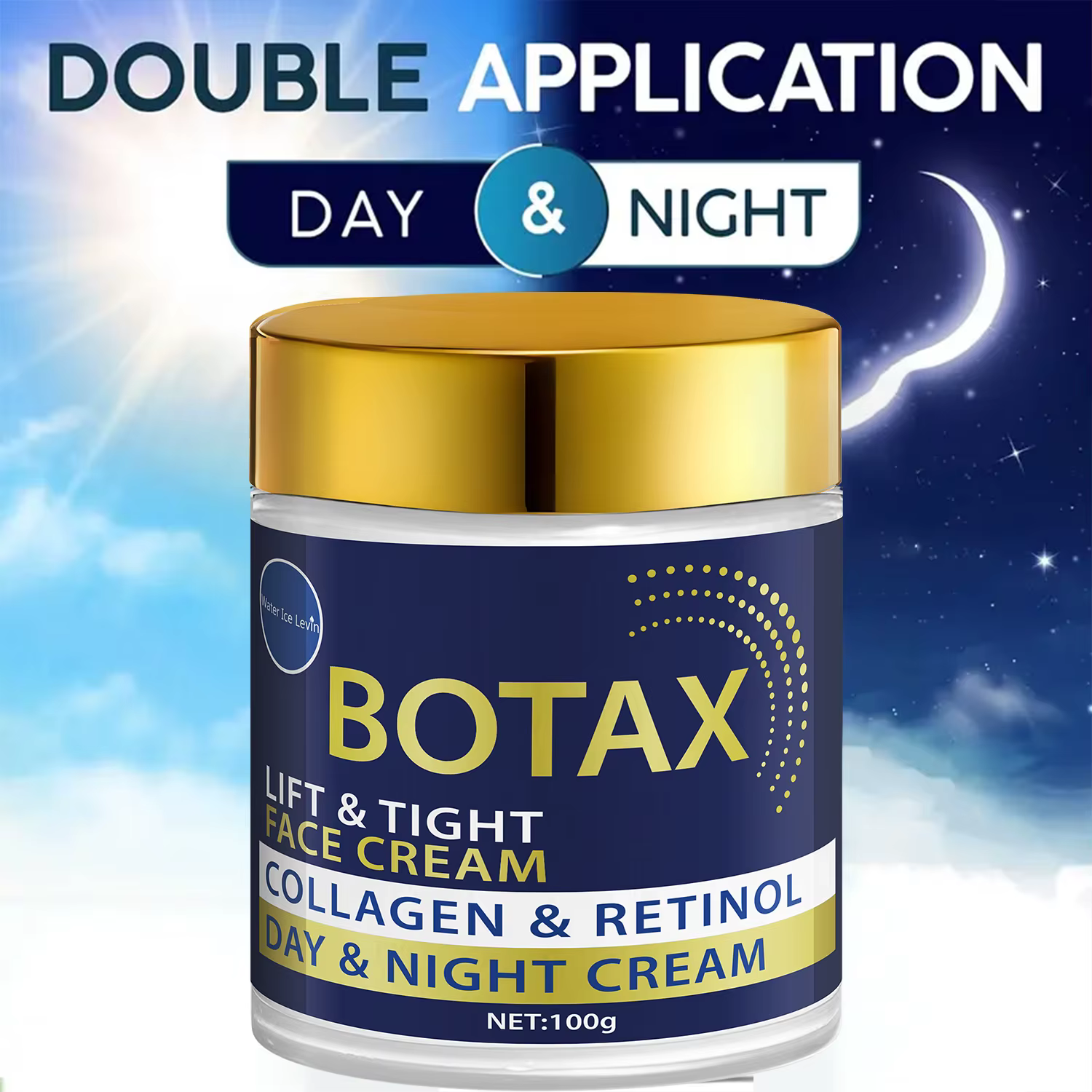 Crème pour le visage, crème pour le visage à double noyau