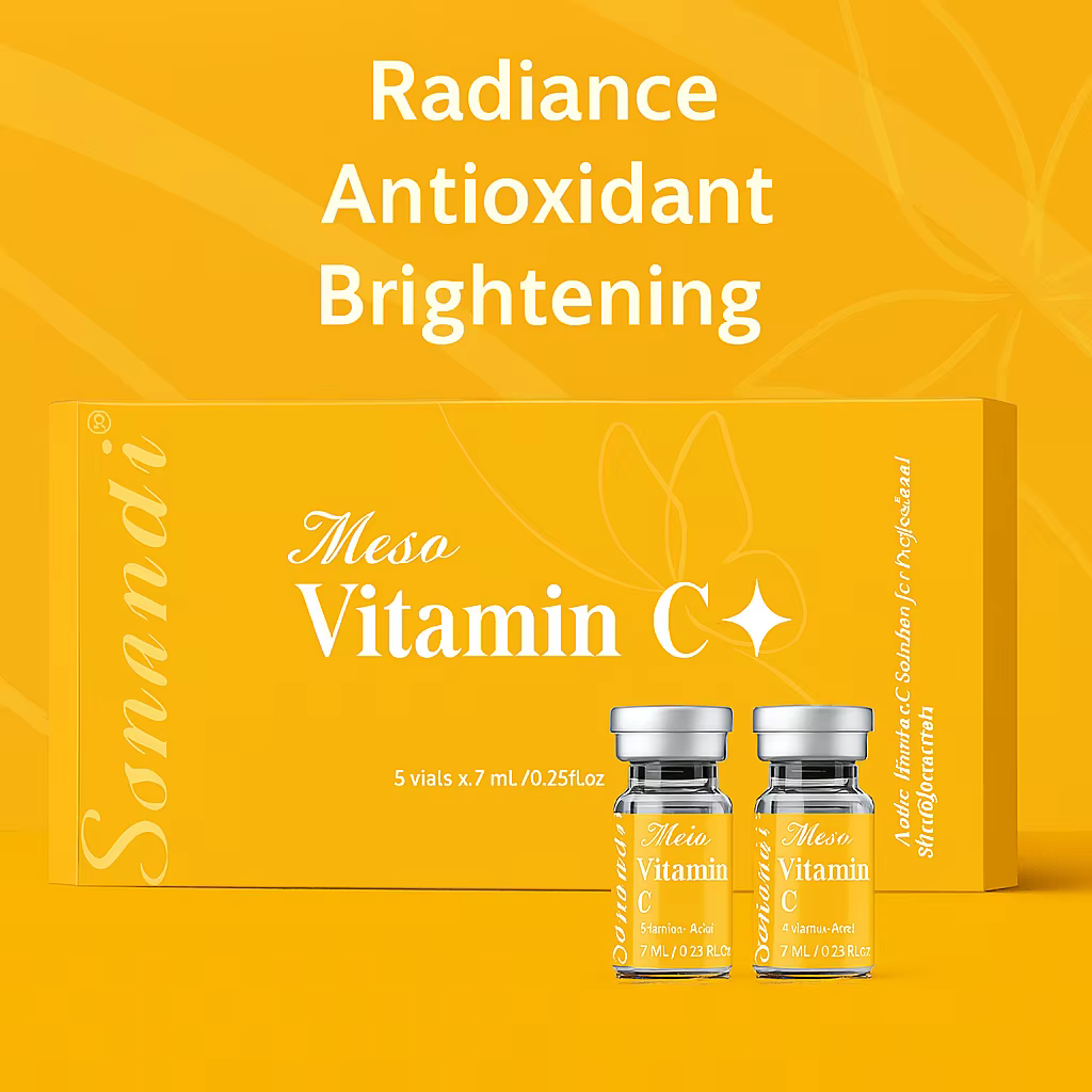 Sanendi PDRN Glutathion VITAMIN C Peau Sensible Muscle Éclaircissement et anti-âge Utilisation Stylo Derma 7 ml x 5 flacons