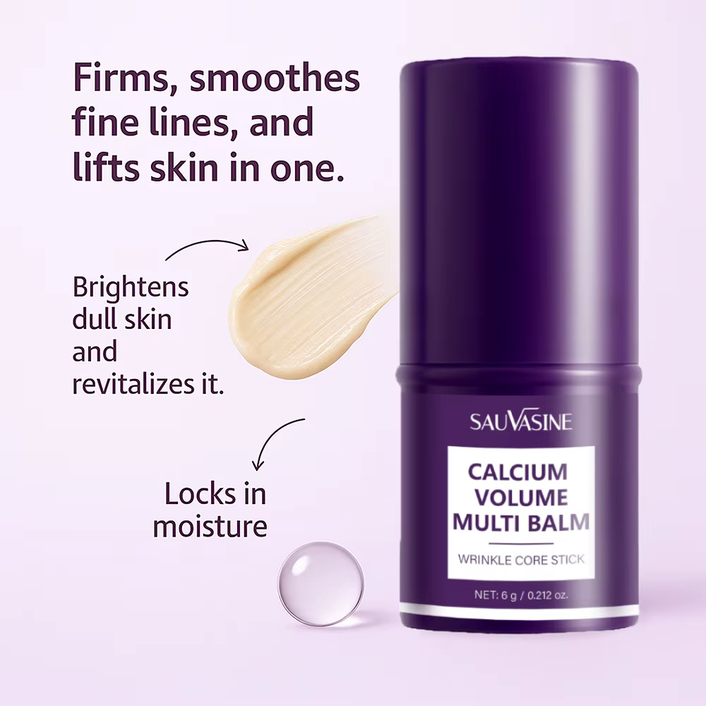 Baume multi-volume de calcium pour lisser les ridules