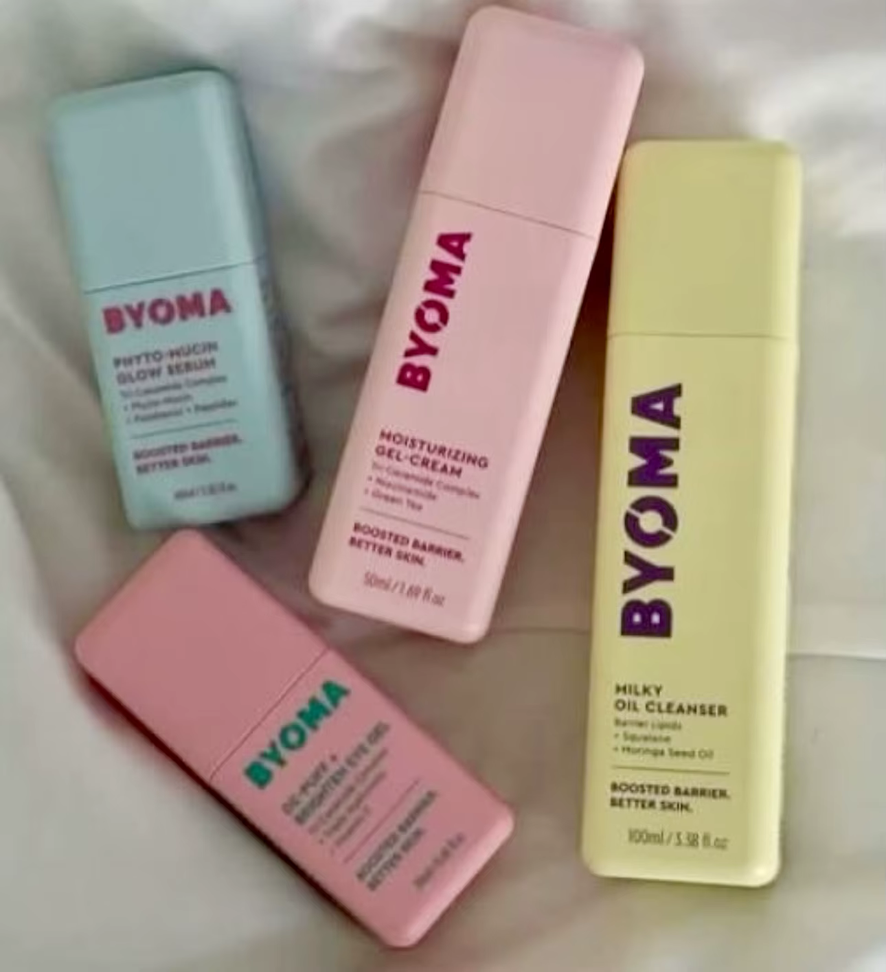 Série de Sérums Éclat Phyto-Mucin BYOMA : Huile Réparatrice Hydratante