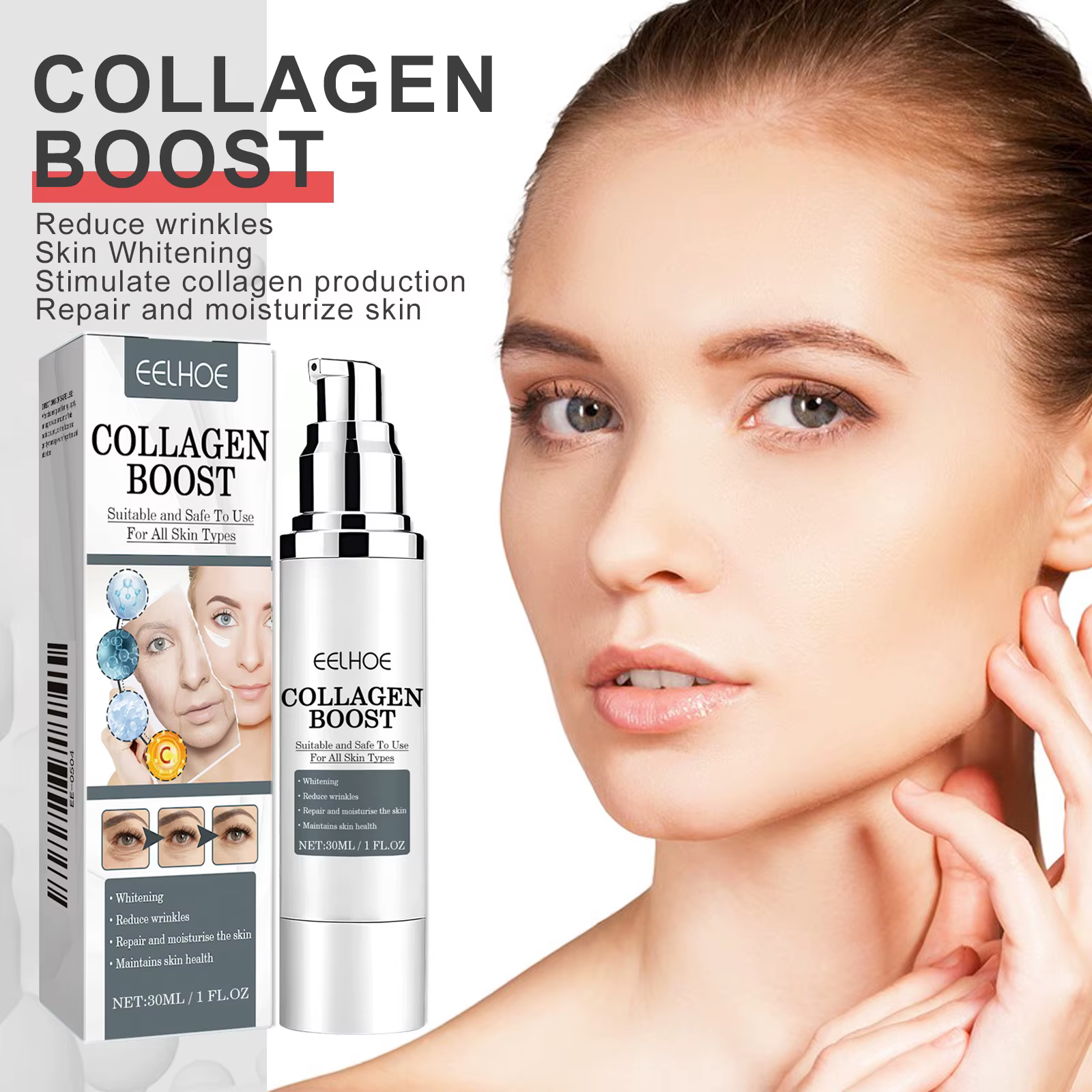 EELHOE – crème rehausseur de collagène pour le visage