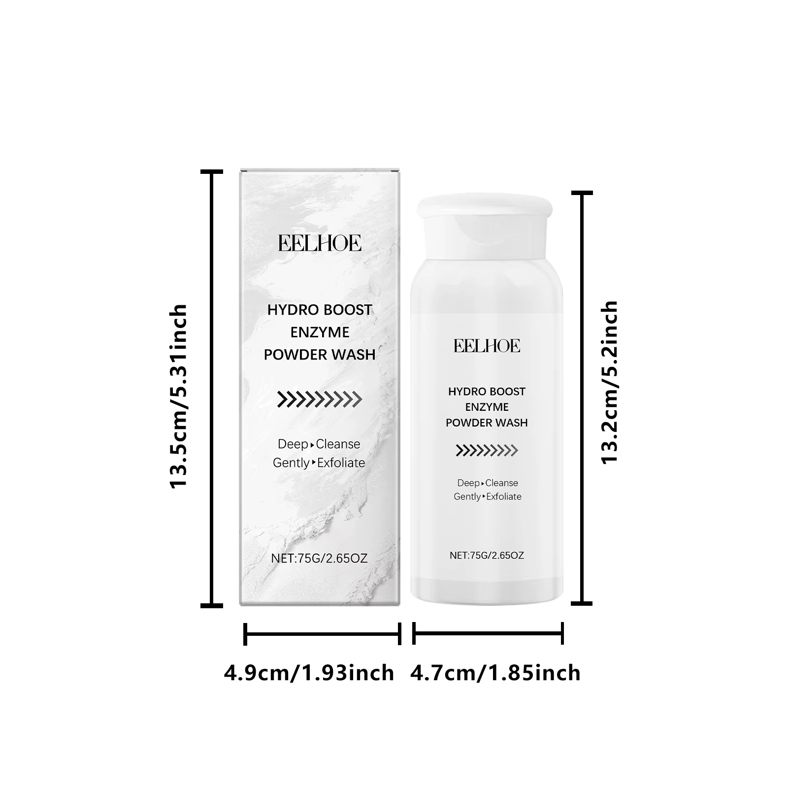 Poudre pour le visage enzymatique