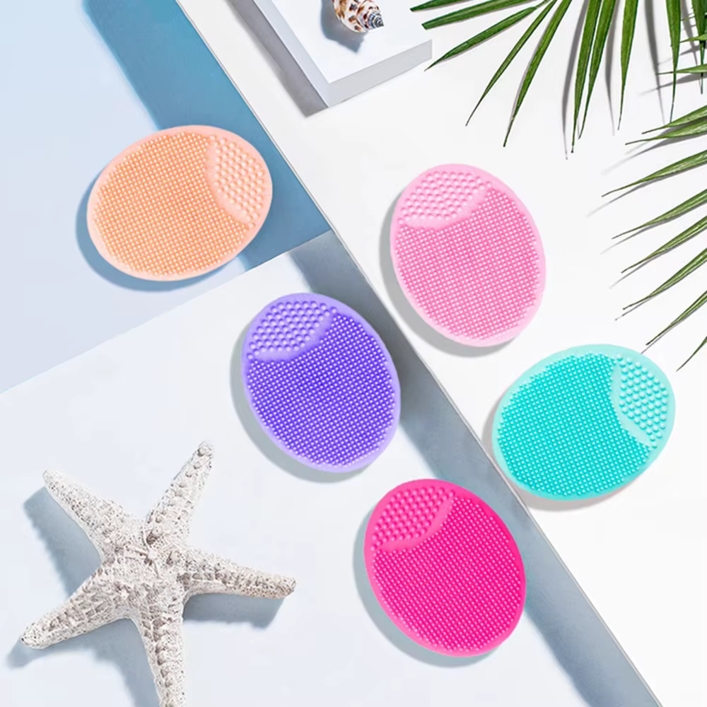 Brosse nettoyante et masseur pour le visage en Silicone souple