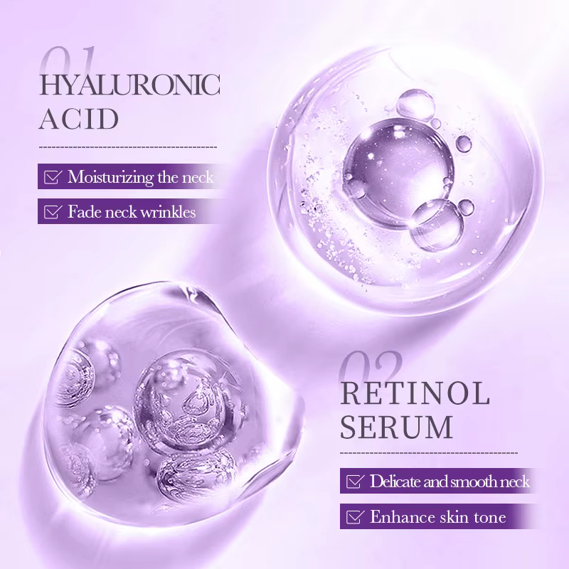 SADOER collagène raffermissant cou crème Lifting hydratant éclaircissant Message rouleau cou beauté