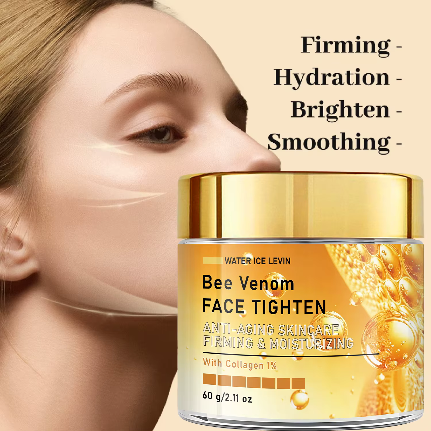 Crème Visage au Venin d'Abeille 60g au Rétinol