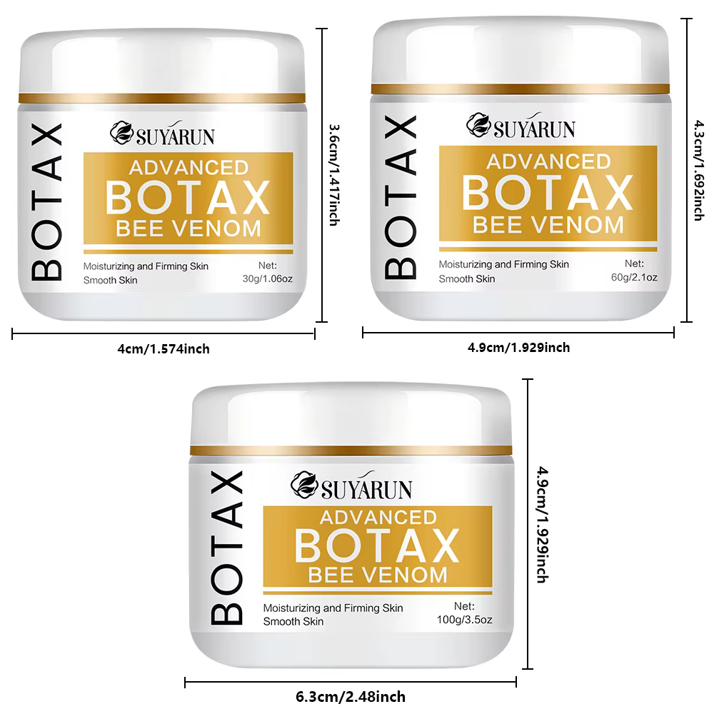 SUYARUN Botax Crème pour le visage anti-âge – Traitement raffermissant pour la réduction des rides et le lifting avec collagène et acide hyaluronique.