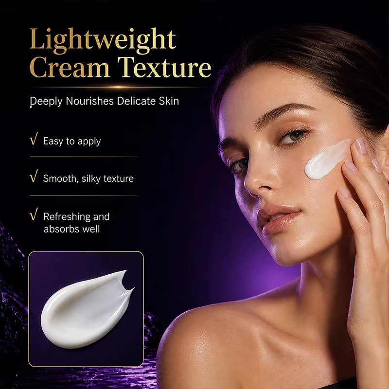 Crème de soin du visage hydratante en profondeur à l'acide azélaïque 20% 20g, crème visage multifonctionnelle lissante pour la peau