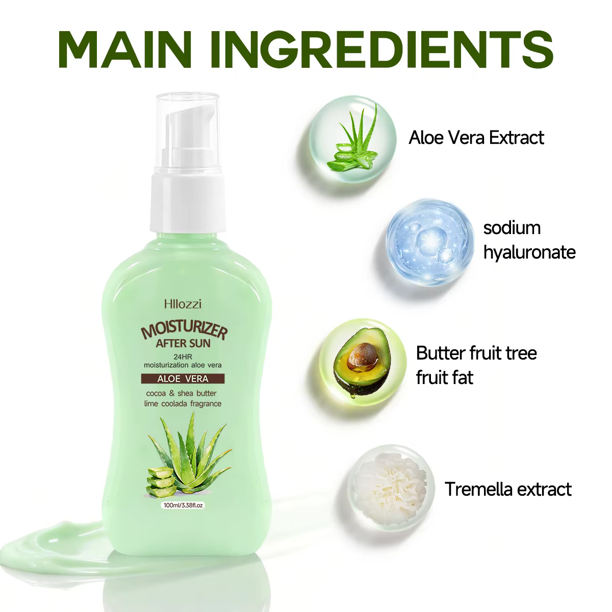 MOISTURIZER AFTER SUN ALOE VERA GEL