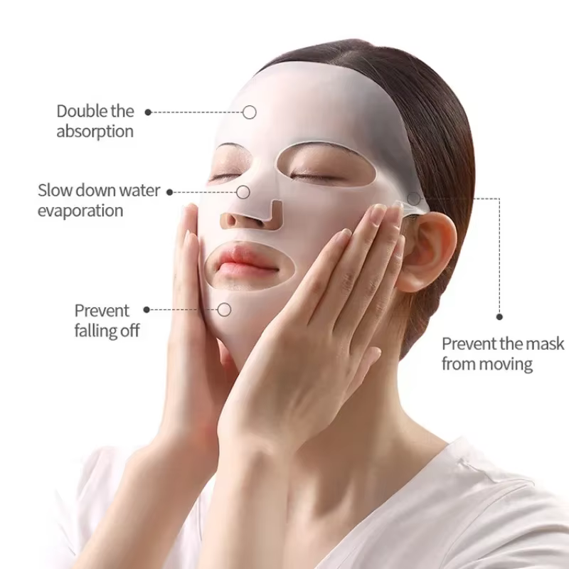 Masque facial suspendu en Silicone
