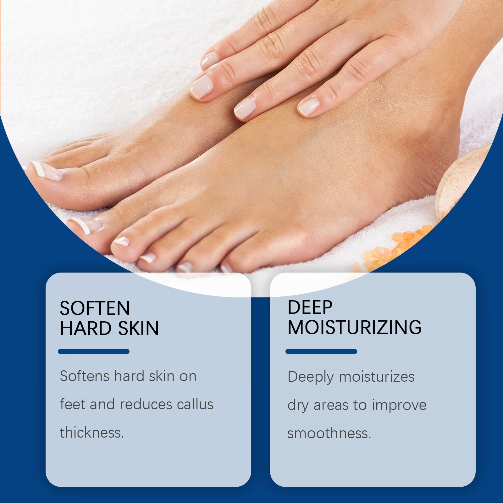 Gel dissolvant de callosités des pieds