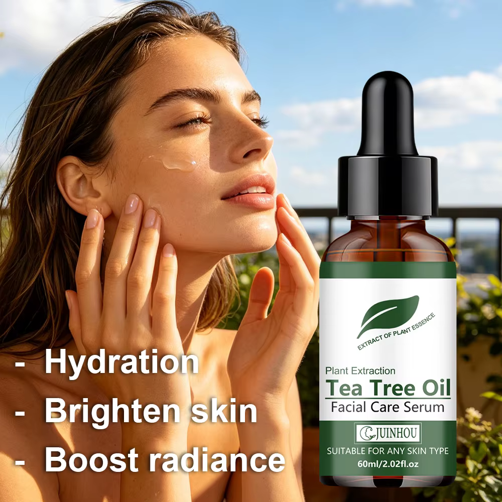 Sérum hydratant pour le visage à l'huile de thé vert JUINHOU