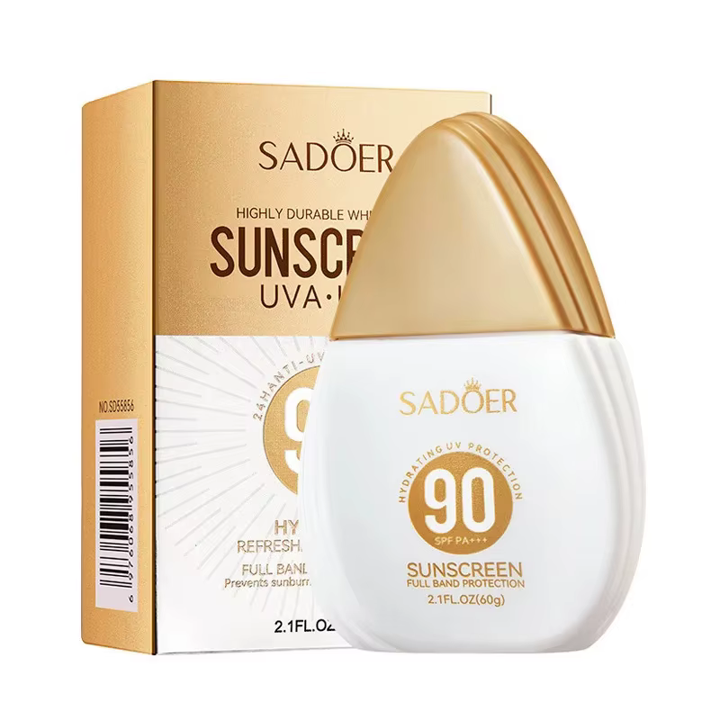 SADOER Spf 90 + crème solaire pour visage corps
