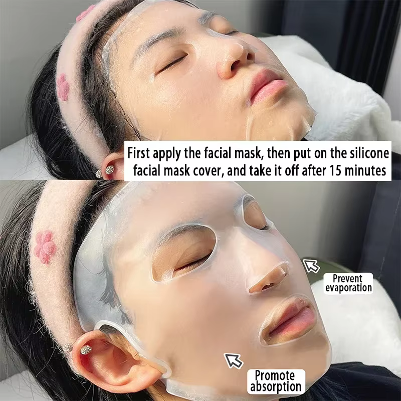 Masque facial suspendu en Silicone