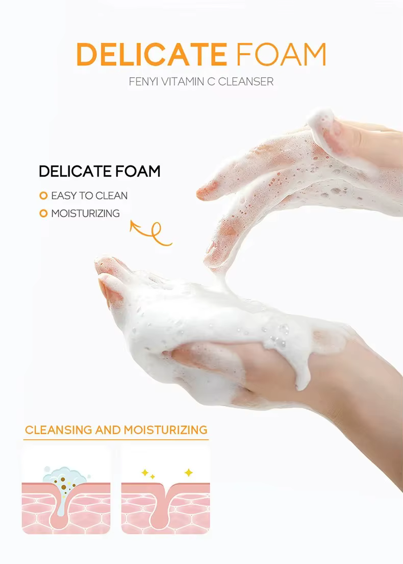 Nettoyant pour le visage à la vitamine C
