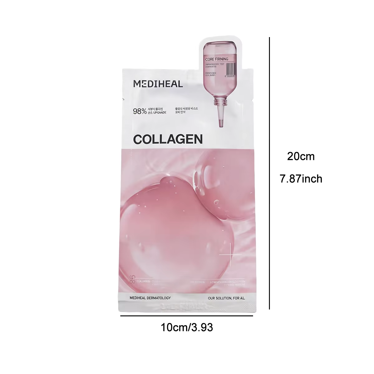 Masque MEDIHEAL, Complexe Apaisant et Clarifiant
