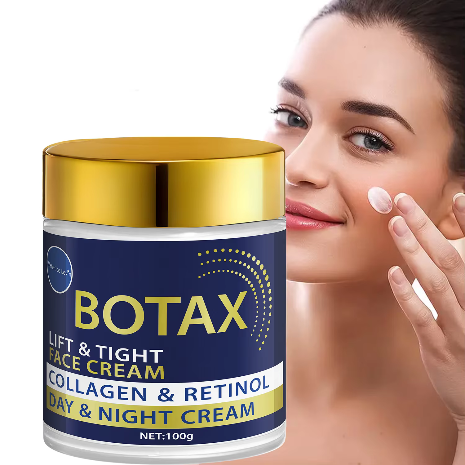 Crème pour le visage, crème pour le visage à double noyau