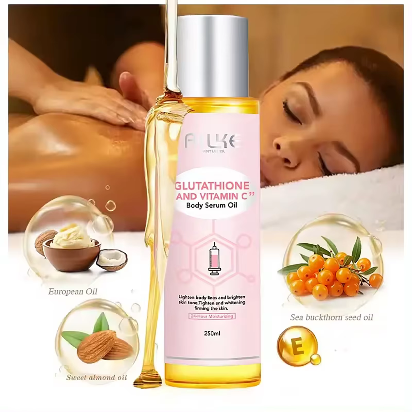 AILKE – ensemble de soins pour la peau blanchissant