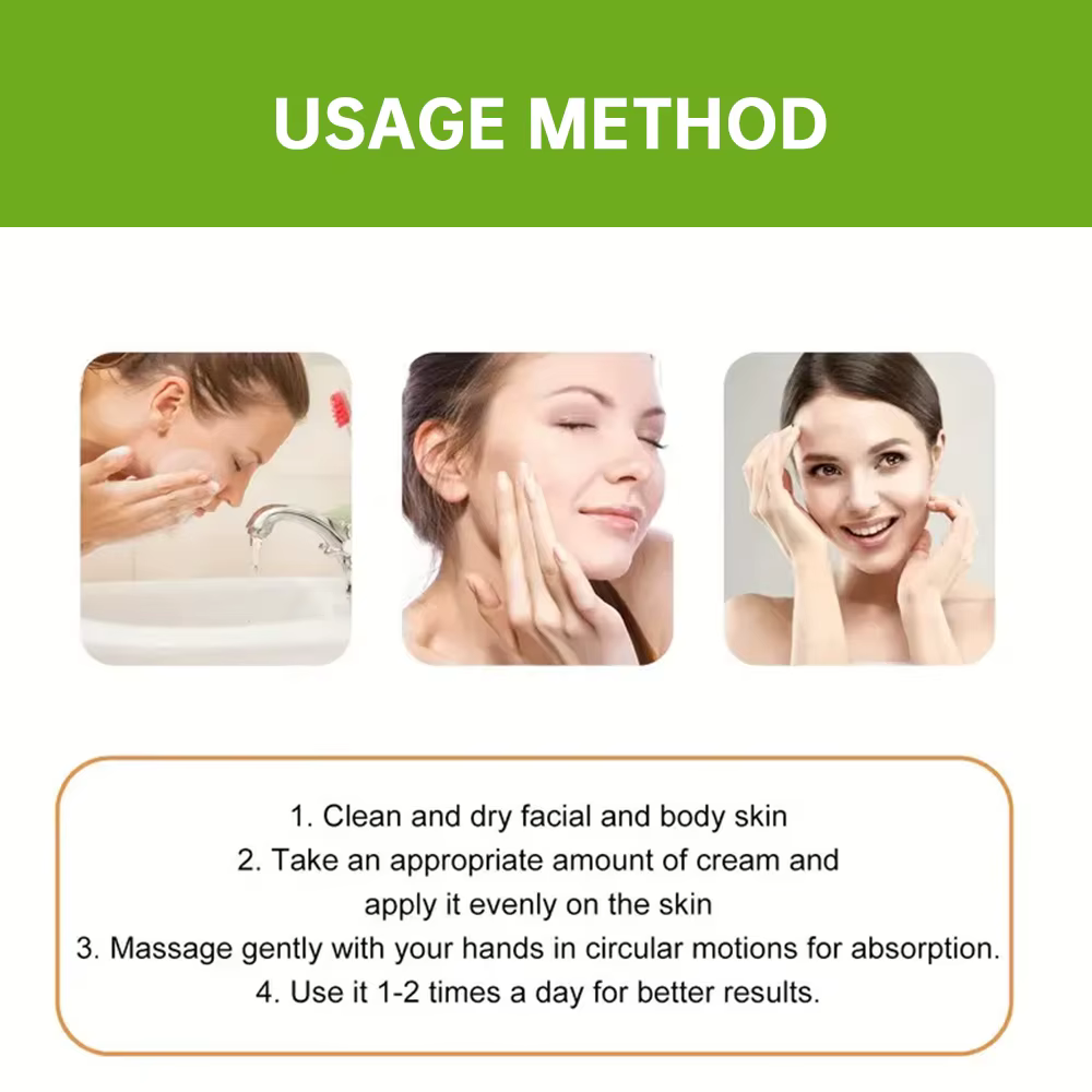 98% Aloe Vera crème pour le visage hydratant