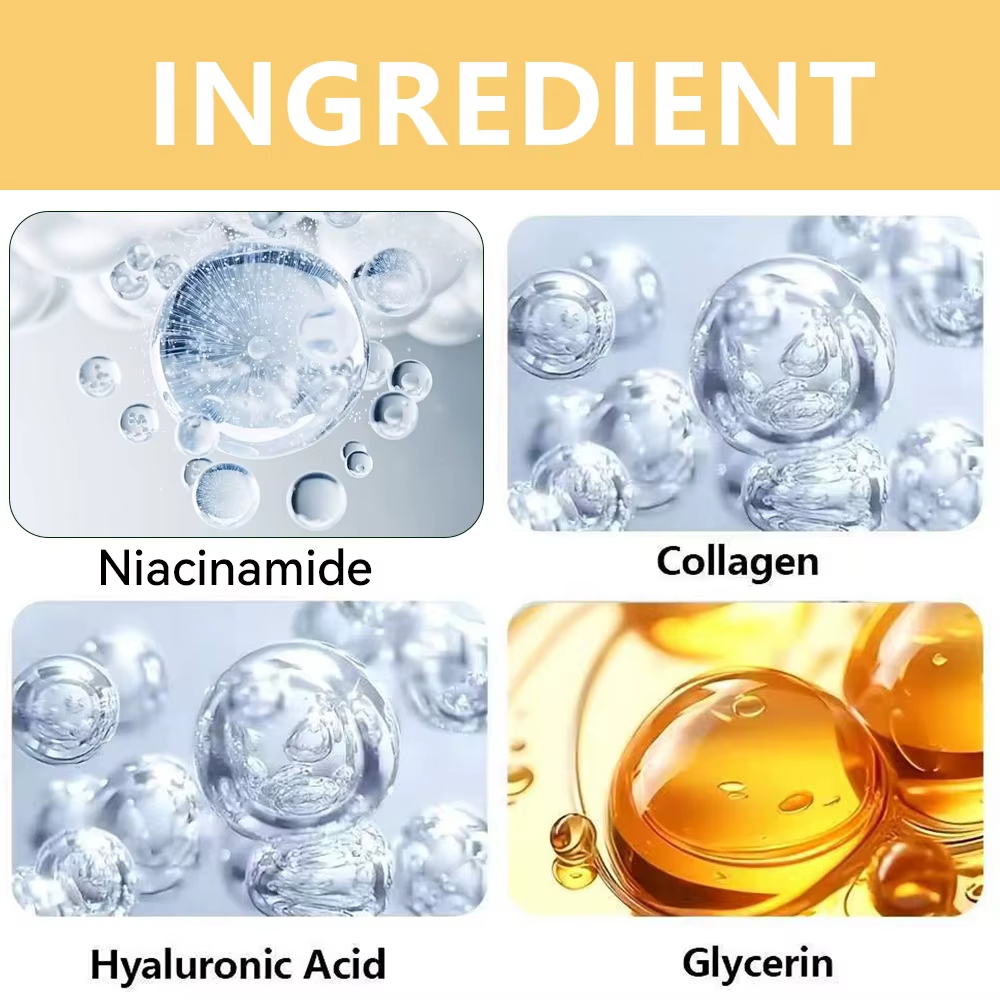 SEYHZE Kit de Soins Visage Hydratant et Raffermissant 8-en-1 (2 pièces) avec Niacinamide
