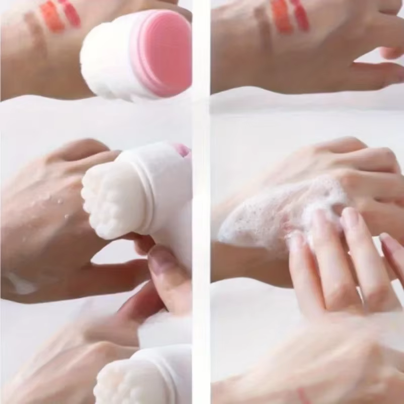 Brosse nettoyante manuelle pour le visage