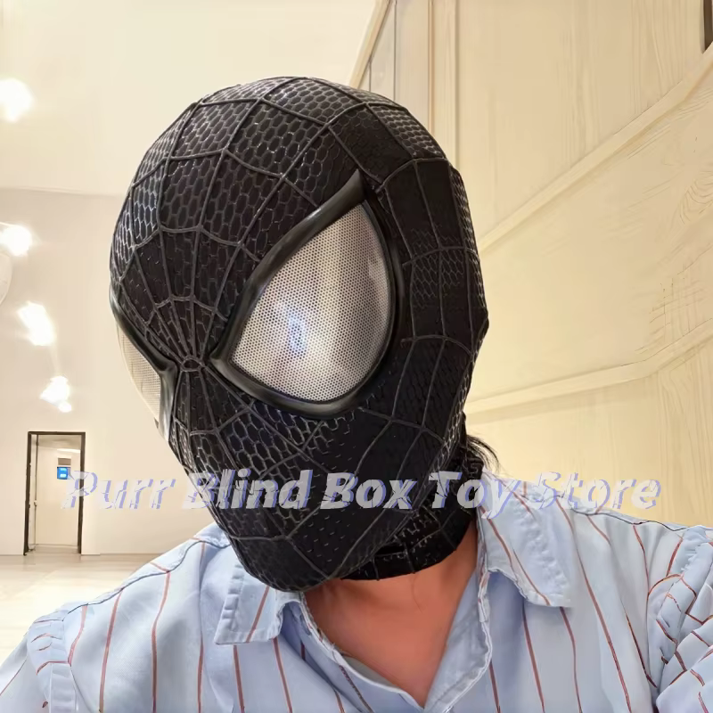 Masque artisanal de haute qualité de l'Amazing Spider-Man 2, version Spiderman Garfield de Peter Parker, cadeau de cosplay pour Halloween et Noël