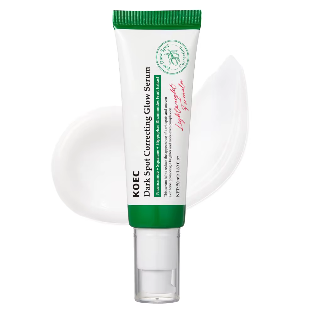 Sérum Éclaircissant Anti-Taches 50ml Hydratant Apaisant Unifiant le Teint Améliore l'Élasticité Niacinamide Squalane