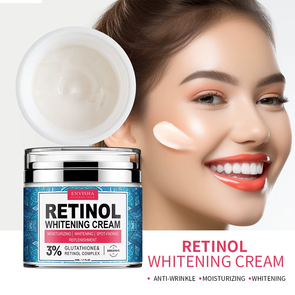 Crème éclaircissante pour le visage