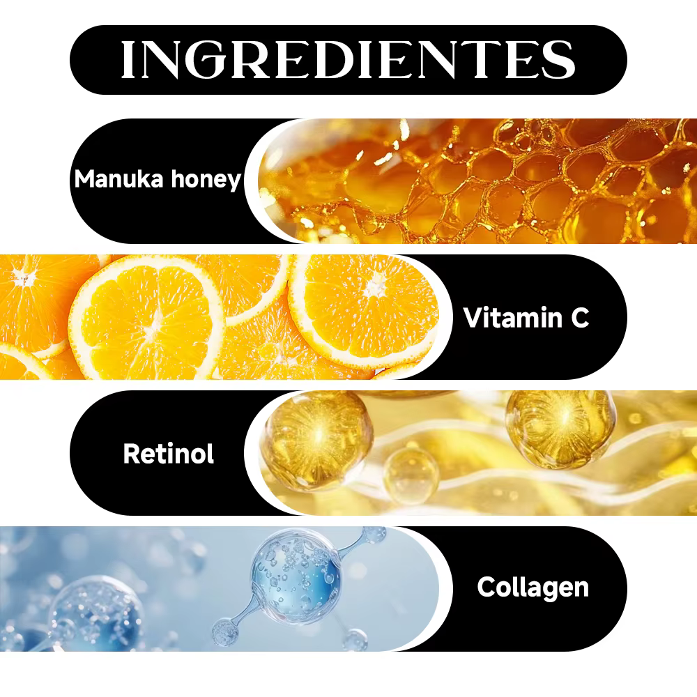 Crème visage au collagène au rétinol HISENRAIN – Hydratant intense anti-âge