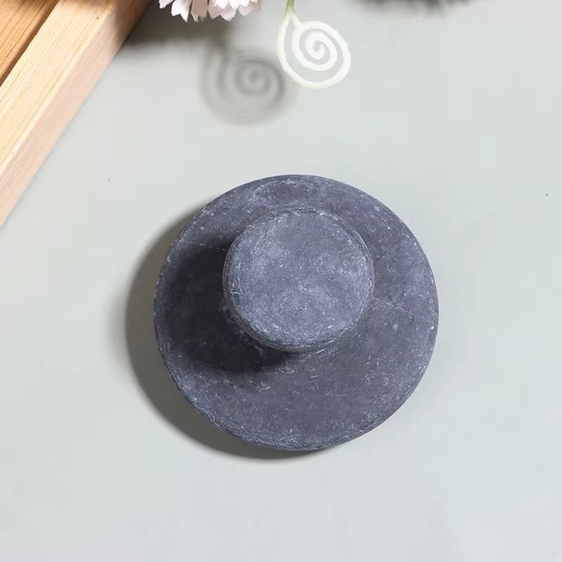 Pierre de Massage du visage en forme de champignon lisse