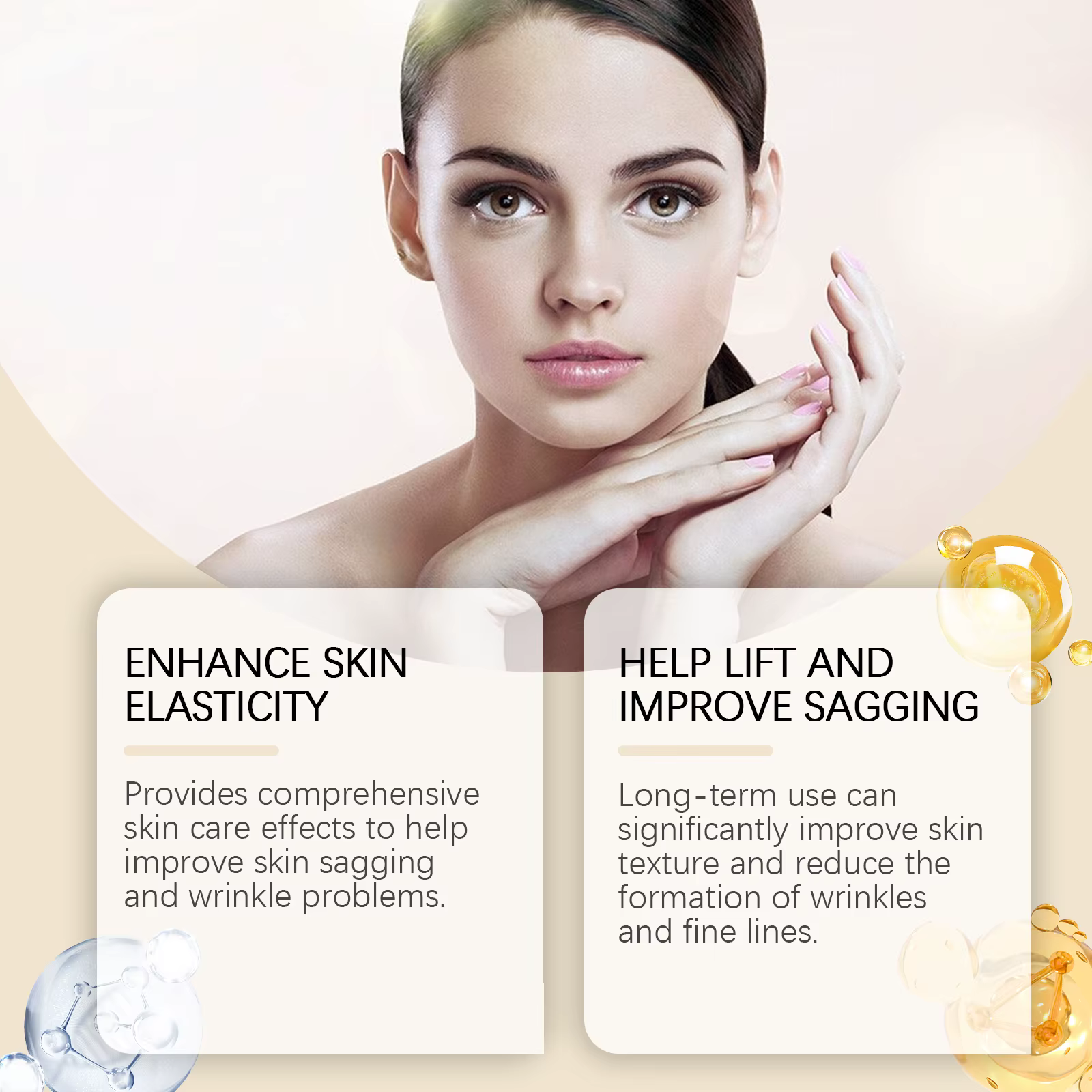 Séoul 1988 2% réinale Anti-âge rides sérum Ginseng Essence du visage raffermissant Pores éclaircissant
