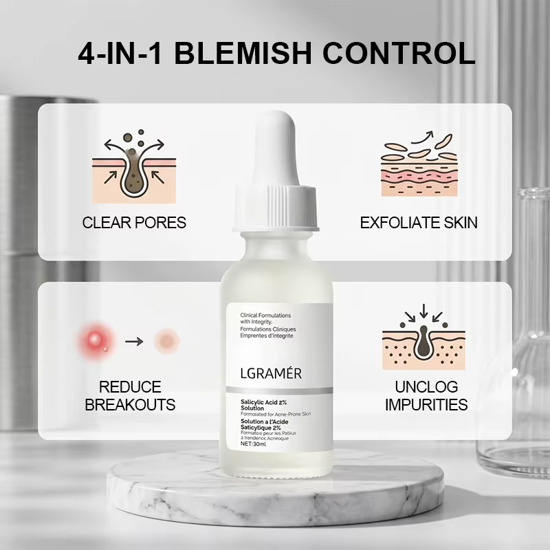 Essence faciale à l'acide salicylique à 2 %