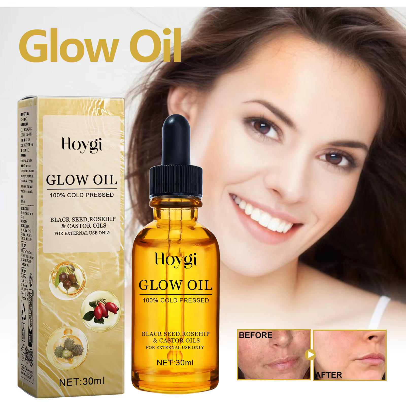 Huile pour le visage Anti-âge traitement