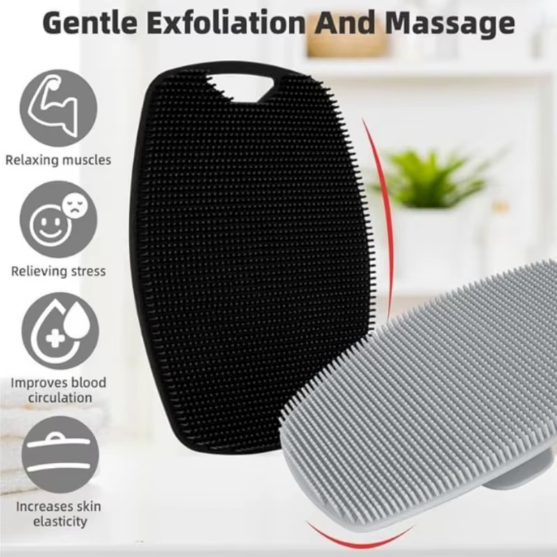 Brosse exfoliante en Silicone souple
