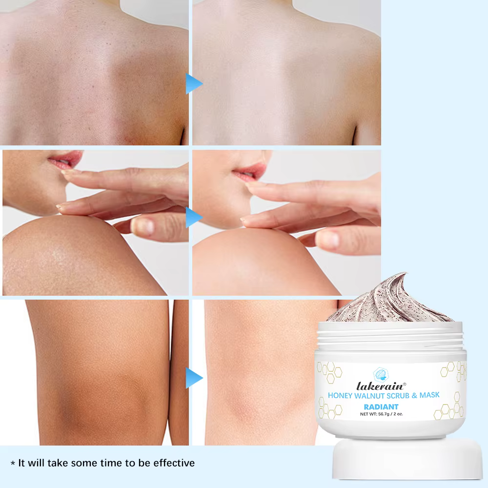 Gommage du visage et masque exfoliant