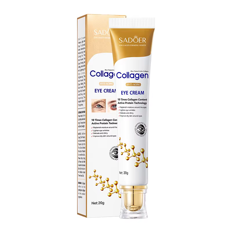 SADOER collagène crème pour les yeux soin Anti cernes sacs