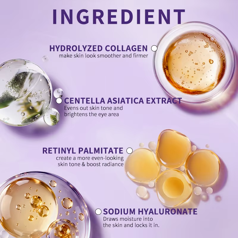 Masque pour les yeux au rétinol et au collagène