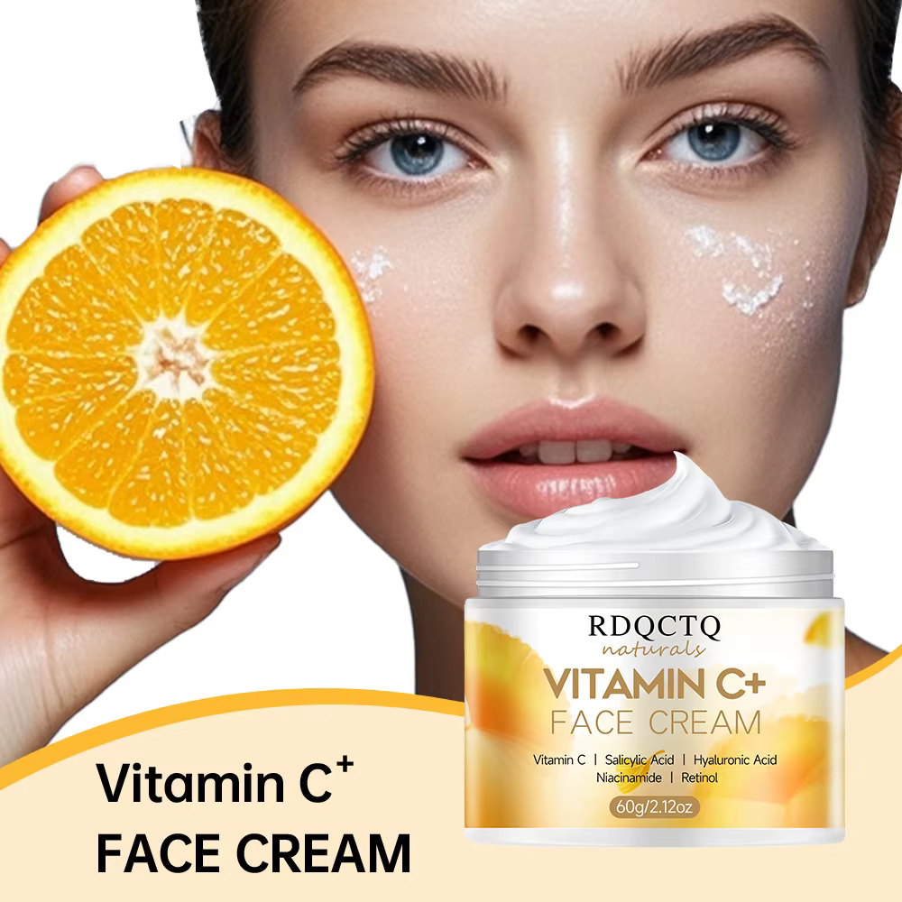 Ensemble de 2 pièces crème et sérum à la vitamine C : titre optimisé avec des ingrédients clés et des configurations