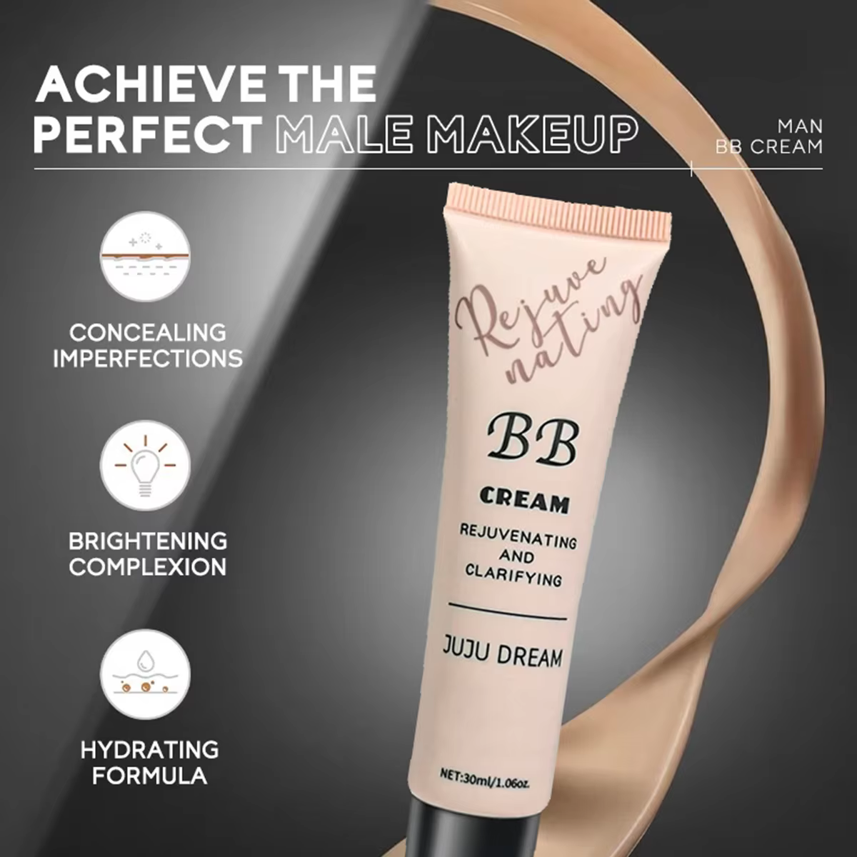 BB Cream pour hommes – Couverture complète