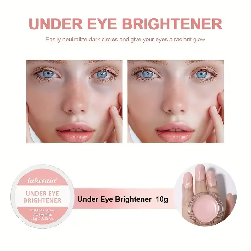 Crème hydratante éclaircissante pour les yeux et contour du visage - Couvrance totale