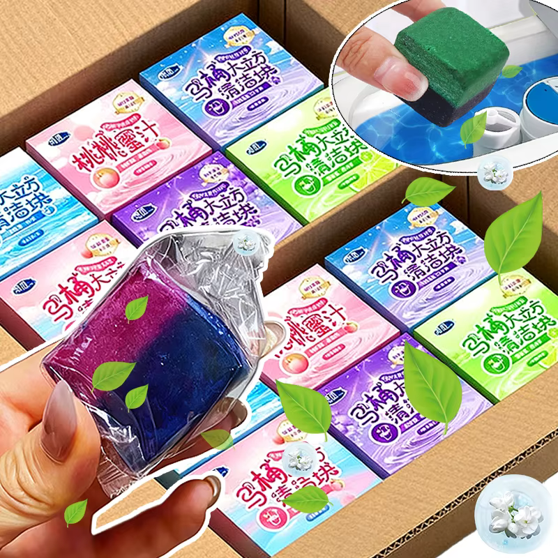 Mini Cube grand nettoyeur de cuvette de toilette, facile à utiliser, détachant, éliminateur d'odeurs longue durée, bloc de nettoyage de cuvette de toilette de bain