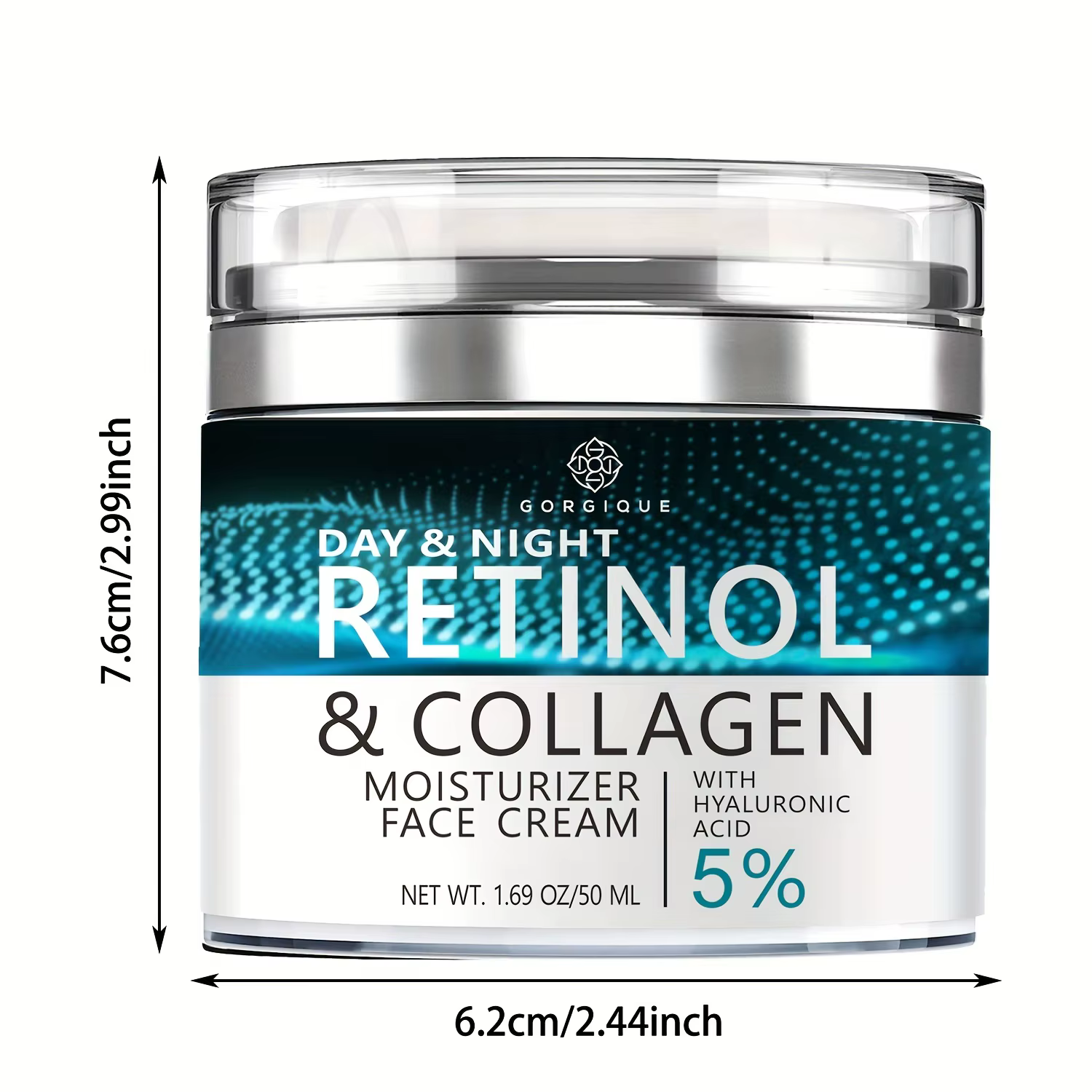 Crème hydratante pour le visage Gorgique au rétinol
