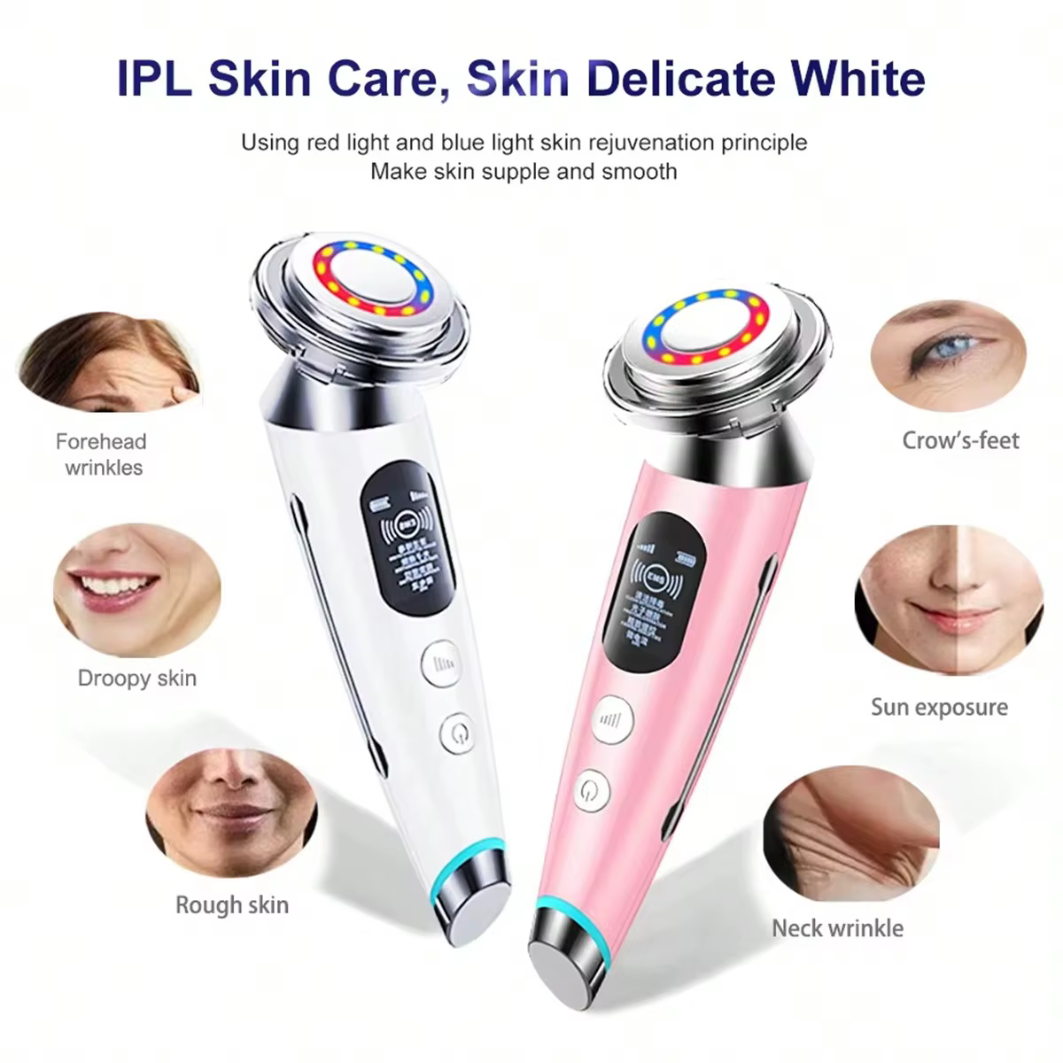 Masseur électrique pour le visage