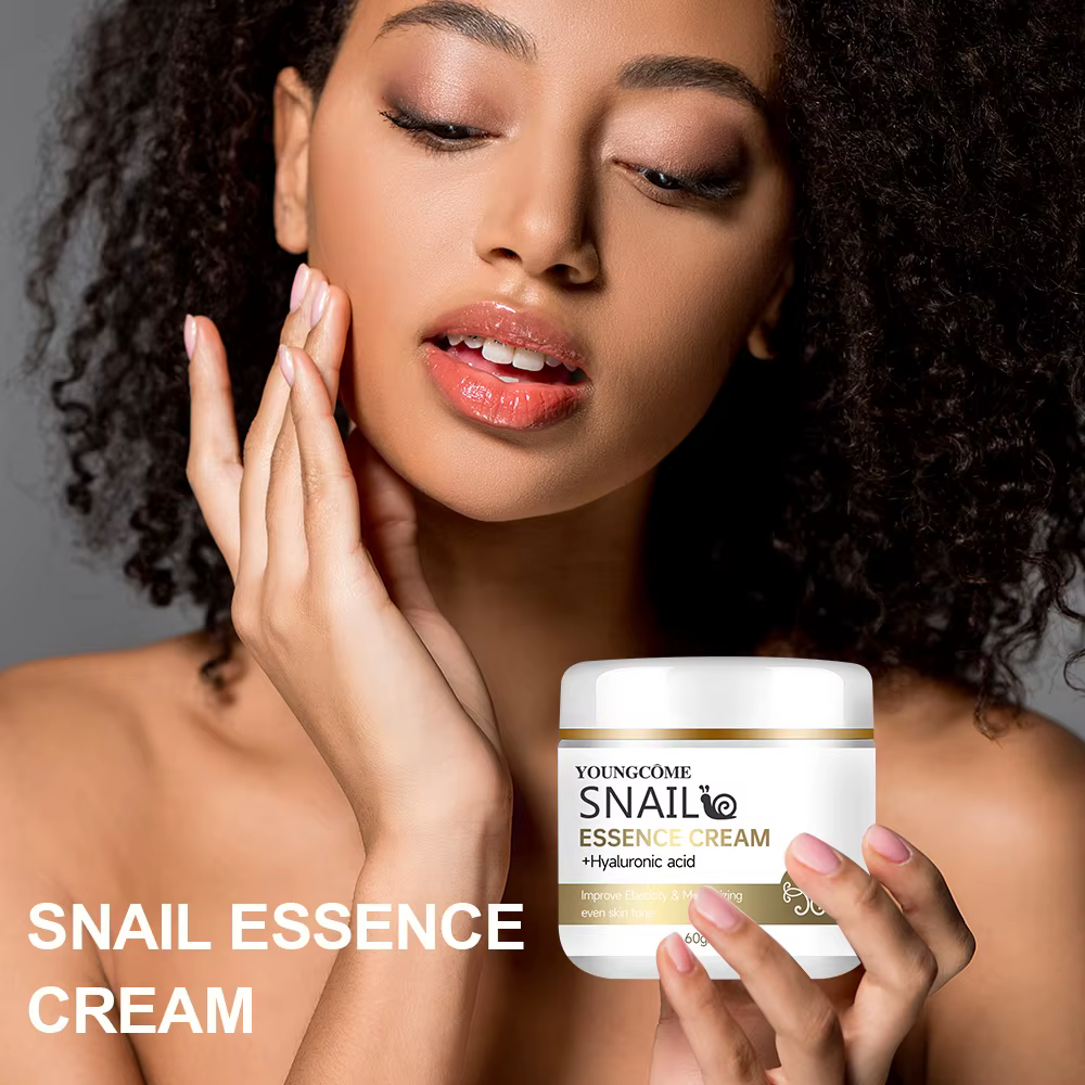 Crème à l'essence d'escargot avec acide hyaluronique