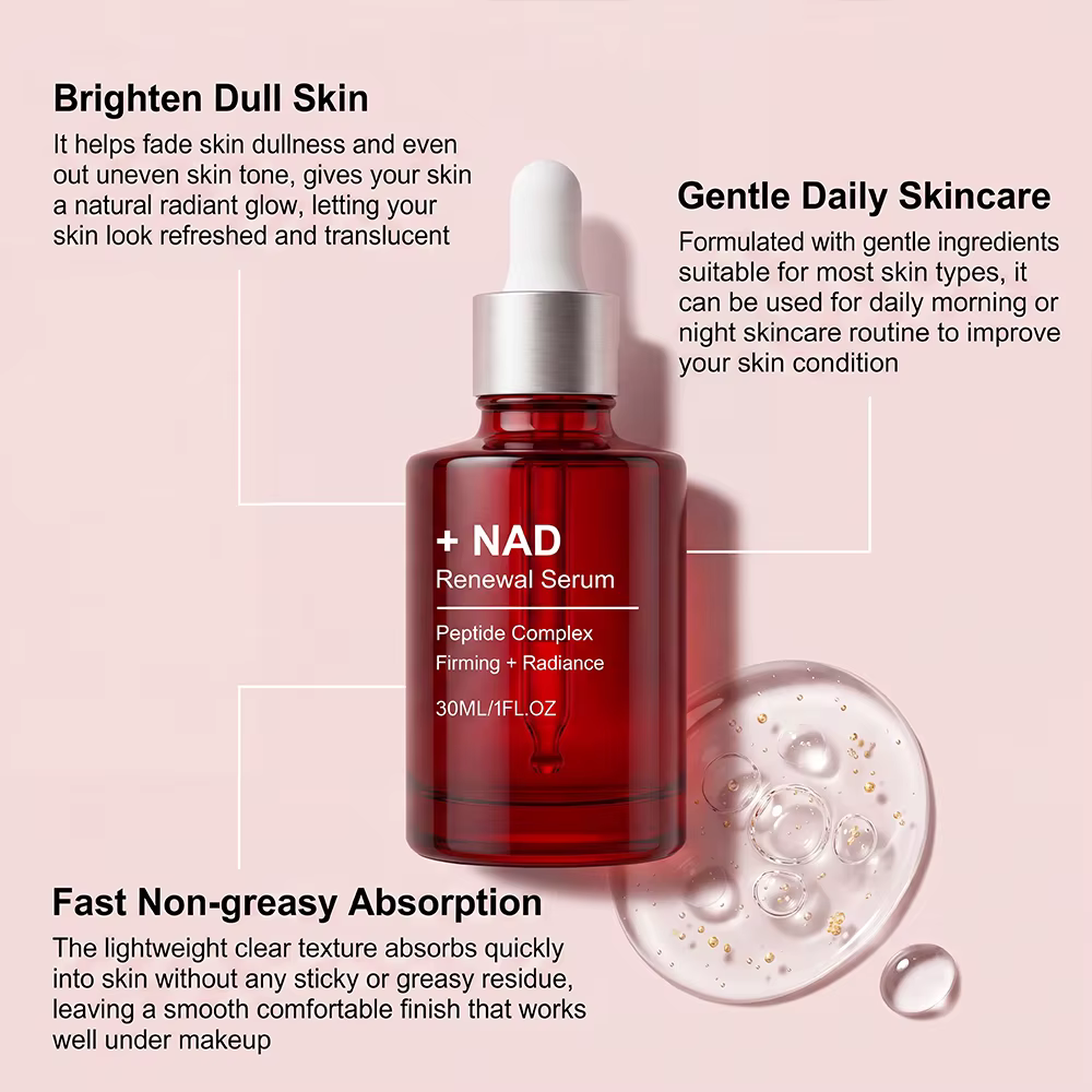 Sérum Éclat Repulpant Hydratation Intense Lissant Booster de Luminosité Essence Visage Revitalisante