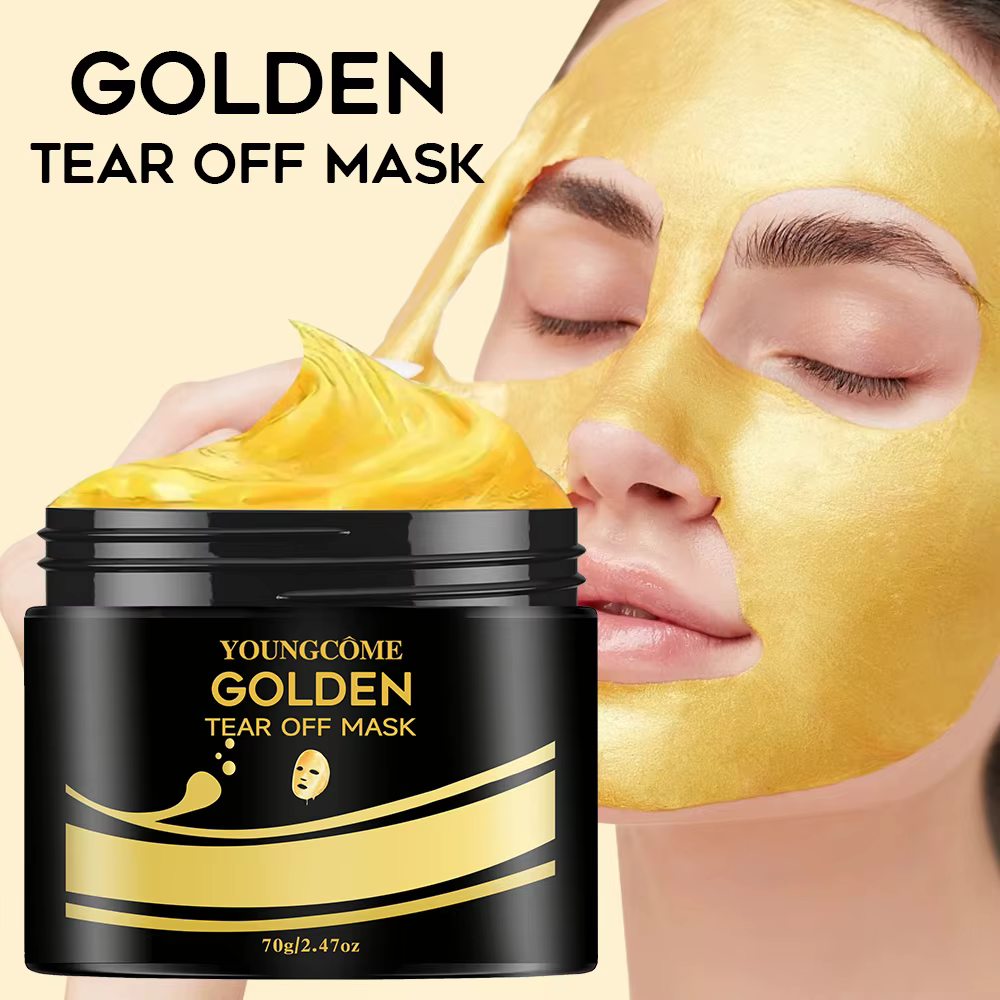 Masque à déchirer en or 24K