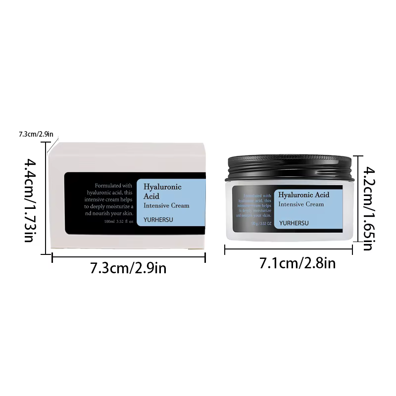 Crème visage à l'acide hyaluronique